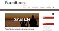 Desktop Screenshot of portoribeiro.com