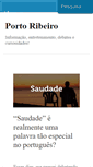 Mobile Screenshot of portoribeiro.com